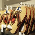 How to Handle I'm Just Browsing | Sandals on rack