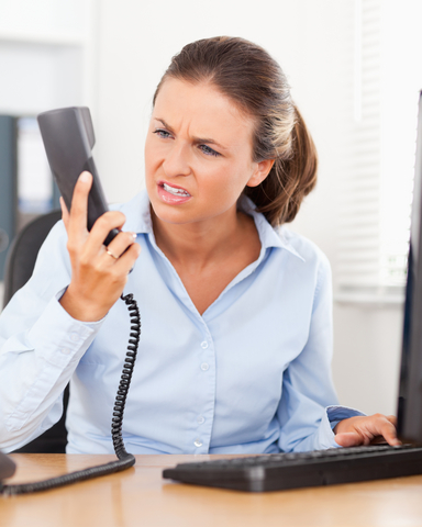How Good Marketing Can Create Bad Customer Service | Lady Looking At Phone