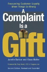 What Are Customer Complaints? | A Complaint Is a Gift Book Cover