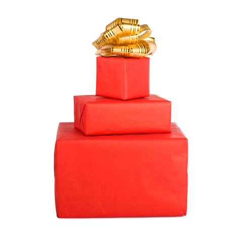 Holiday Customer Service | Red Gift Boxes