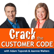 Crack the Customer Code Podcast Cover Art