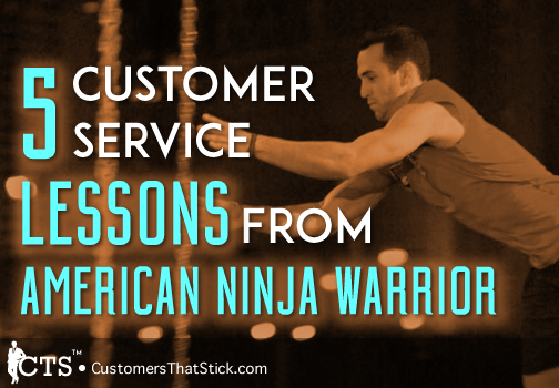 5 Customer Service Lessons from American Ninja Warrior