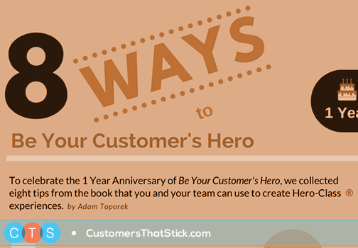8 Ways to Be Your Customer's Hero