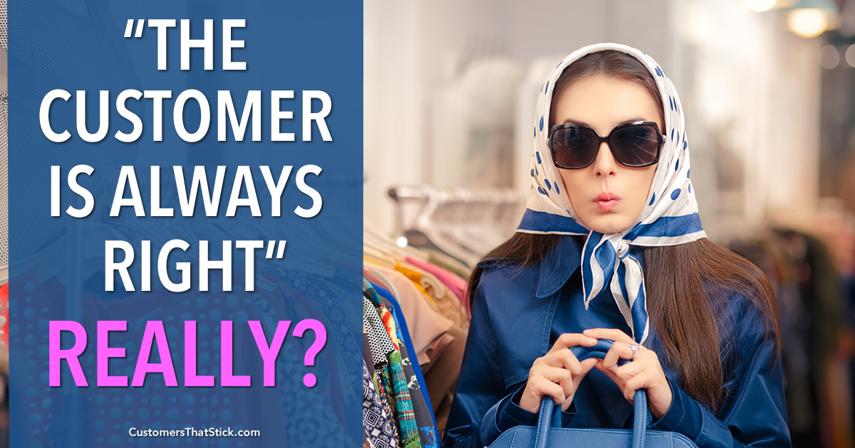 "The Customer Is Always Right" -- Really? | Person about to shoplift