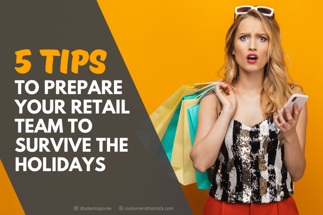 5 Tips to Prepare Your Retail Team to Survive the Holidays | Female Shopper