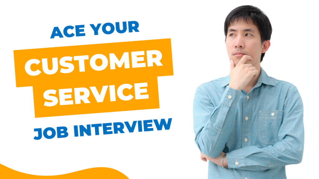 how to nail your customer service job interview | job applicant thinking