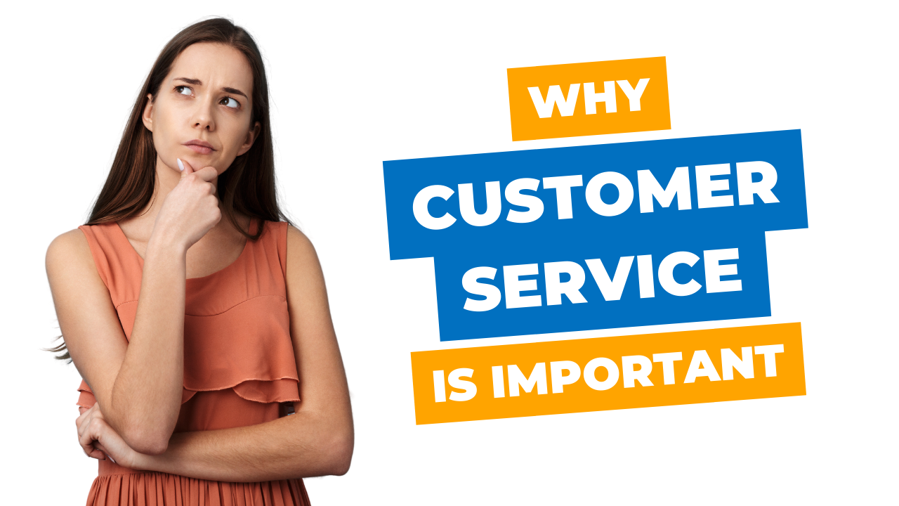 Why is customer service important? | young worker with curious expression
