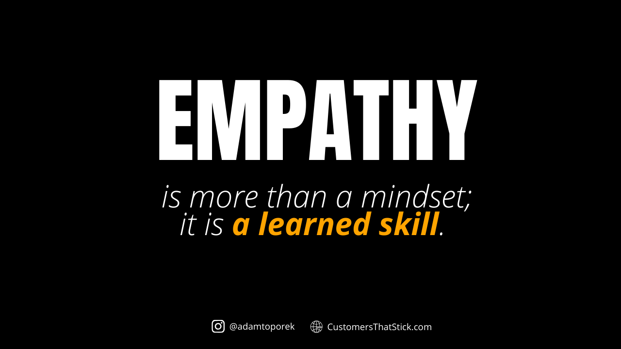 Empathy is a learned skill | Adam Toporek