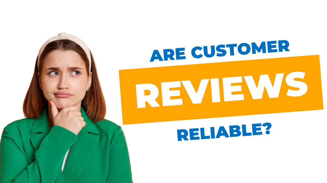 Are customer reviews reliable? | young worker with curious expression